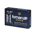 Foman Up shots package showcasing fertility and sex life enhancement ampoules for increased libido and energy.