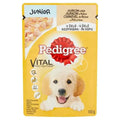 PEDIGREE JUNIOR, 100 g ENVELOPE, ALL SIZE, JUNIOR CHICKEN AND RICE