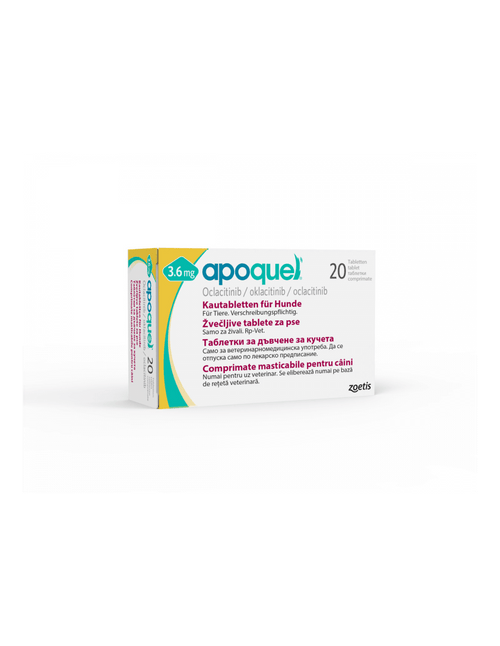 Apoquel 3.6 / 5.4 mg - 20 Tablets for Dog Allergy Relief - MAYONAL STORE