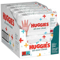 HUGGIES ALL OVER CLEAN WET WIPES, 10 PACKS x 56, 560 pcs - MAYONAL STORE