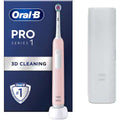 Oral-B Pro 1 Electric Toothbrush – 3D Cleaning, Travel Kit, Pink - MAYONAL STORE
