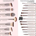 Set of 20 FiGGA® Makeup Brushes – Professional Makeup Kit - MAYONAL STORE